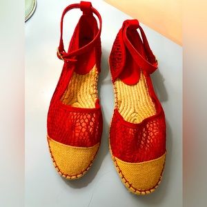red cole haan women's espadrilles